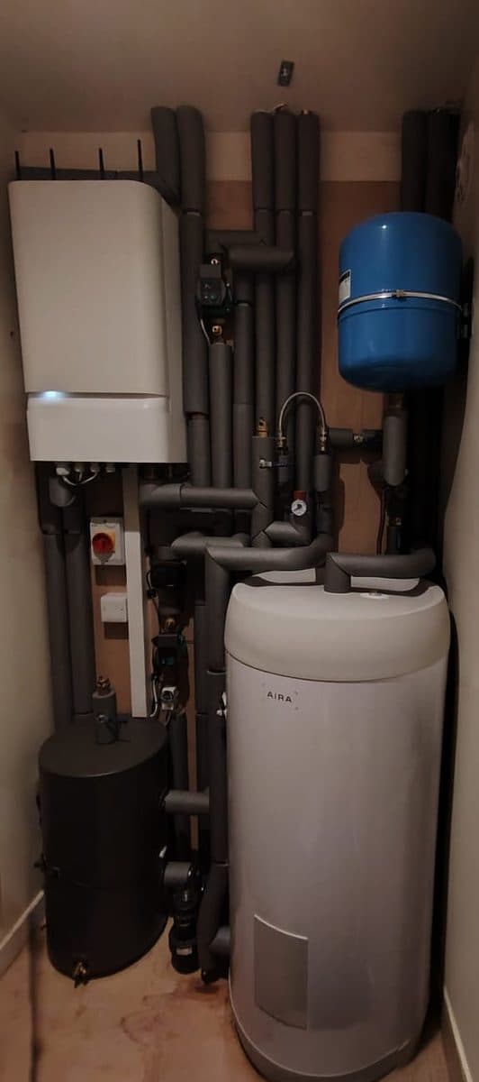 Full heat pump system installation, Paisley