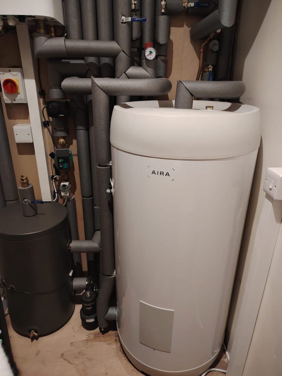 Heat pump plant room, Paisley